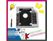 ADAPTADOR CADDY 9.5MM PARA HDD 2.5 SATA