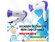 MINI SECADOR DE CABELLO LUO LU-4803