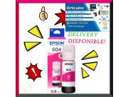 TINTA EPSON 504 MAGENTA/ROSA 70ML