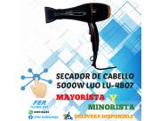 SECADOR DE CABELLO DE 5000W LUO LU-4807