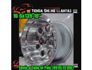 Llanta Deportiva 16 6x139 10 nuevos en caja
