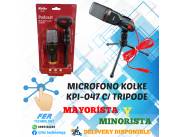 MICROFONO KOLKE CON TRIPODE KPI-047