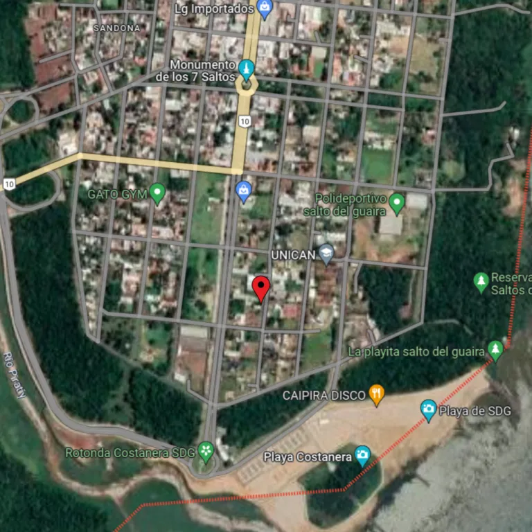 Vendo terreno en Salto del Guaira a 1CUADRA de la nueva costanera. — foto 2