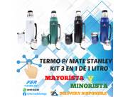 KIT DE TERMO P/ MATE STANLEY 1 LITRO 3 EN 1