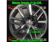 Oferta Llanta Toyota 17 6x139 nuevos en caja