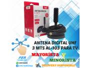 ANTENA DIGITAL UHF AL-103 PARA TV