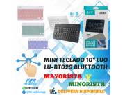 MINI TECLADO 10 BLUETOOTH LUO LU-BT029