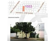 VENDO TERRENO EN ASUNCION BARRIO HERRERA COD 1625