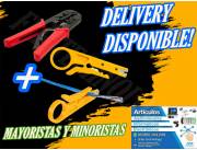 PINZA CRIMPADORA RJ11/RJ45 CON PELADOR DE CABLES