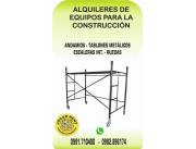ALQUILER DE MAQUINARIAS PARA LA CONSTRUCCIÓN