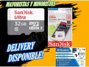 MEMORY CARD SANDISK CAT.10 DE 32GB