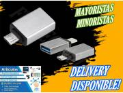 OTG MICRO USB V8 MEAL LUO LU-2001