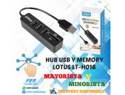 HUB USB Y MEMORY LOTUS LT-H016