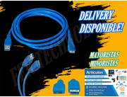 CABLE MICRO-B MACHO A USB TIPO A 3.0 1.5MTS