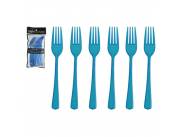 TENEDOR PLASTICO REUTILIZABLE X 18