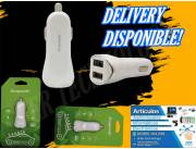CABEZA CARGADOR PARA AUTO ECOPOWER EP.7030 2USB 2.4A