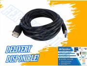 CABLE USB 2.0 MACHO A HEMBRA 10 METROS