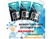 MEMORY CARD CAT.10 LUO DE 16GB