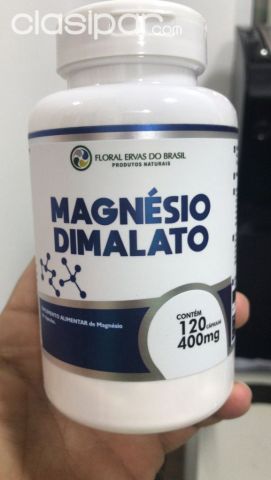 Suplementos - FLORAL ERVAS DO BRASIL MAGNESIO DIMALATO EN CAPSULAS