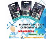 MEMORY CARD CAT.10 LUO DE 32GB