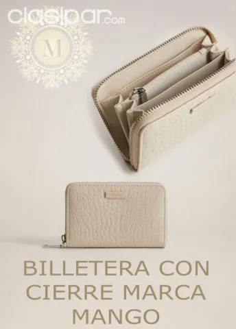 Billeteras mango discount