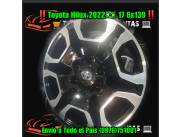 Llanta Toyota Hilux 2022 Brasil 17 6x139 nuevos