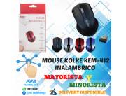 MOUSE KOLKE KEM-412 INALAMBRICO