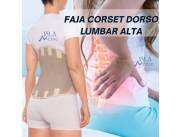 FAJA CORSET DORSO LUMBAR ALTA