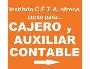 curso de AUXILIAR CONTABLE+CAJERO
