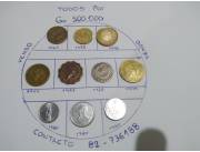 Monedas para coleccion