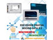 SSD 250GB CRUCIAL MX500