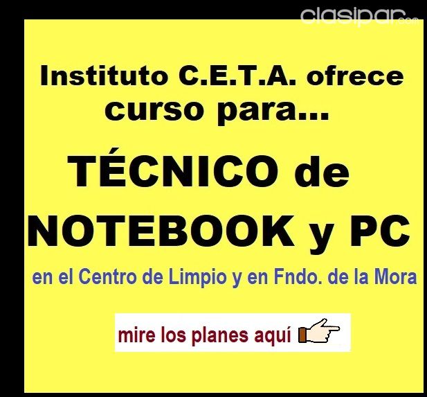 Computadoras - Notebooks - CURSO INTENSIVO P/TECNICO DE NOTEBOOK y PC EN GRAL.........