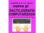 ++++++++++++CURSO DE DACTILOGRAFIA COMPUTARIZADA!!!