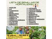 🍉🍅🥬SEMILLAS DE HORTALIZAS