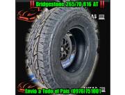 Bridgestone Brasil 265/70 R16 AT nuevos