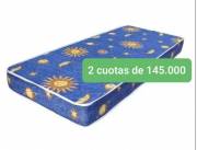 COLCHON SUPER SPUMA DE 1 PLAZA 80 X 190 !! EN 2 CUOTAS !! NO MIRAMOS INFORMCONF !!