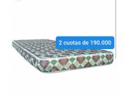 COLCHON SUPER SPUMA 80 X 190 X 14 !! EN 2 CUOTAS !! NO MIRAMOS INFORMCONF !!