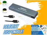 GAVETA P/ M.2 SATA Y NVME AX-205S USB TIPO C