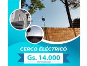 Cerco Eléctrico a ALAMBRE de 4 hilos
