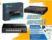 HUB SWITCH RJ45 16 PUERTOS TP-LINK TL-SF1016D 10/100MBPS
