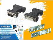 ADAPTADOR VGA MACHO A DVI-I HEMBRA