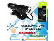 CABEZA CARGADOR ECOPOWER AUTO EP-7036 V8