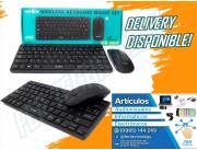 COMBO MINI TECLADO C/ MOUSE INALAMBRICO WB-8068