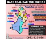 HERMOSOS LOTES RECUPERADOS CERCA DEL ASFALTO EN AREGUA, CAPIATA, YPANE y LUQUE!!