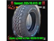 Cubierta Sunset 205/70 R15 AT