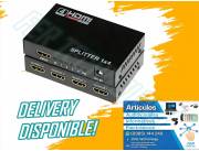 SPLITTER HDMI ACTIVO 1X4 C/FUENTE