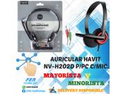 AURICULAR NV-H202D HAVIT P/PC C/MIC.