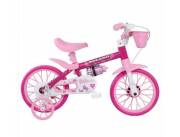 BICICLETA MILANO ARO 12 ROSADO CON HOPIE !! NUEVOS CON GARANTIA !! DELIVERY SIN COSTO !!