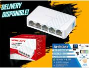 HUB SWITCH RJ45 5 PUERTOS MERCUSYS MS105 10/100MBPS
