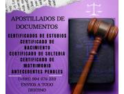 Gestion de Apostillados de Documentos para los PARAGUAYOS RESIDENTES EN EL EXTRANJERO